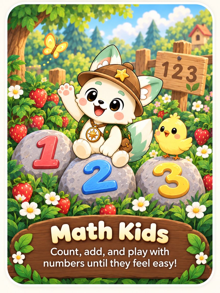 Math Kids — numbers that feel friendly
